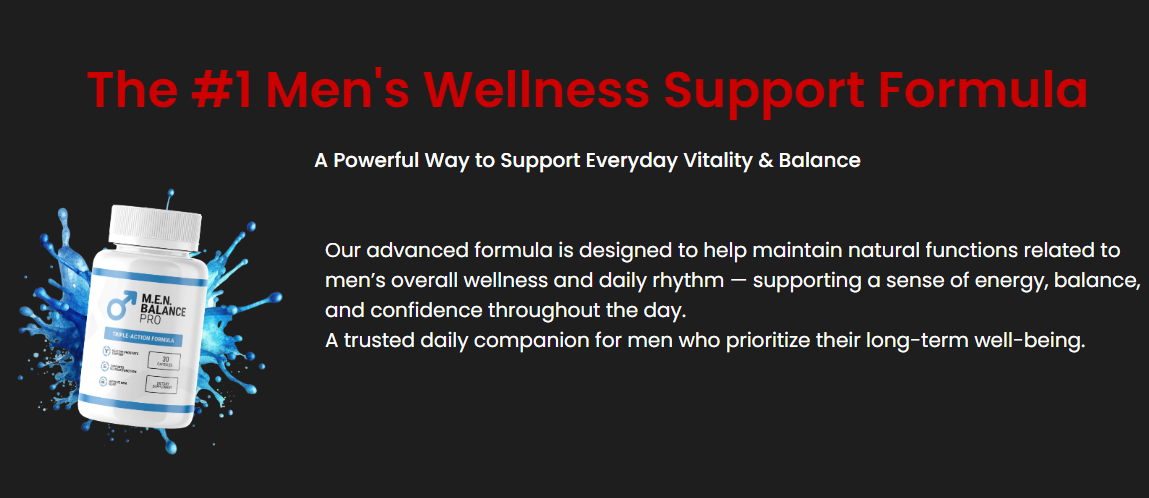 MEN Balance Pro bottle